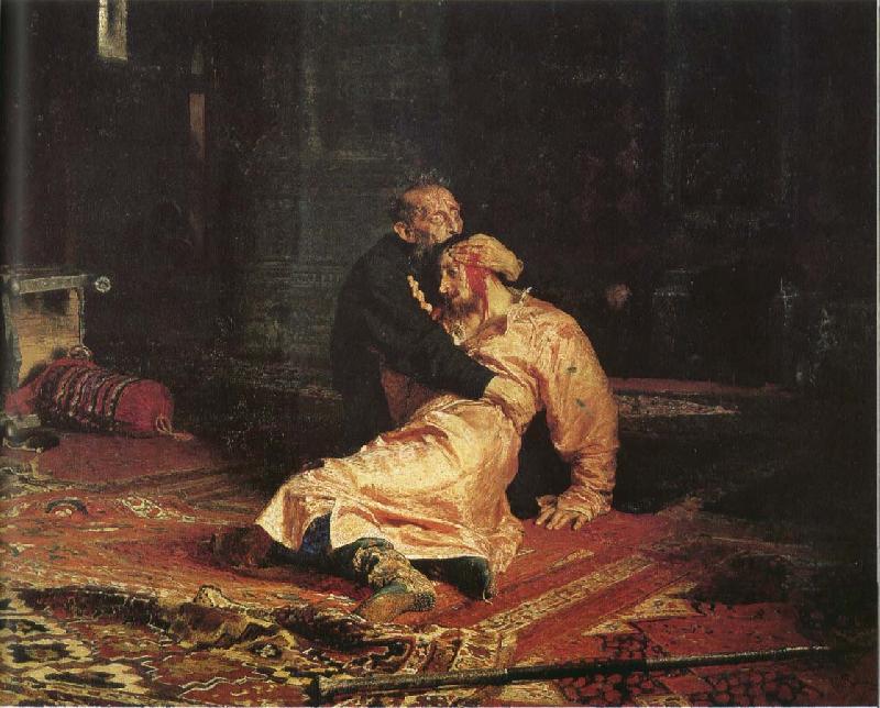 Ilya Repin Tai Yi Wanlei and his son Ivan